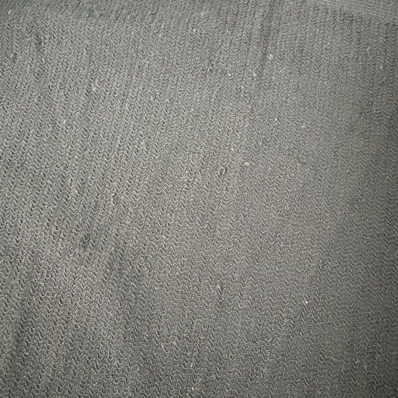 Michelle St John Open Front Cardigan Sweater Knit Size S-XL One Size Black USA - Picture 7 of 11